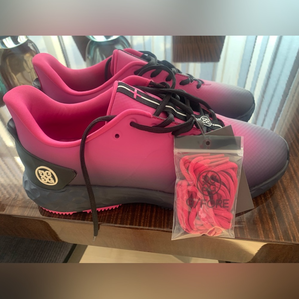 GFORE Mens MG4+ Golf Shoes Rasberry